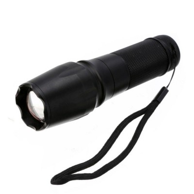 LED Police Flashlight 26650 Battery Powerful Rechargeable Zoomable tactical flashlight