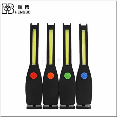 Rechargeable LED COB LED Inspection Torch Magnetic Handheld Work Light