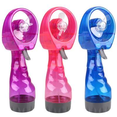 Misting Spray Bottle Fan Personal Portable Handheld Water Spray cool fan for travel