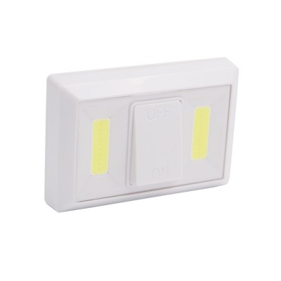 Magnetic Ultra Bright Mini COB LED Wall Light Switch Night Light Lamp