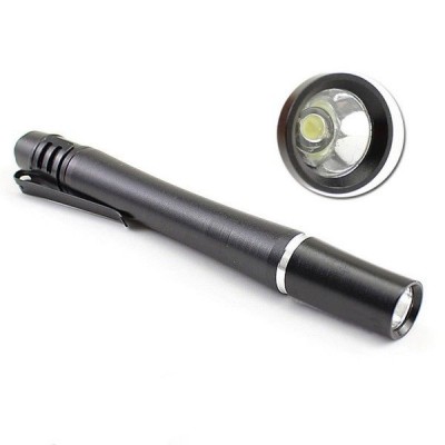 Promotional Aluminum LED Torch pocket medical Pen Light Clip Flashlight