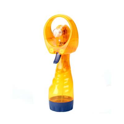 Mini Portable Desk Battery Operated Handheld Outdoor Personal Cooling Water Bottle Spray Misting Fan